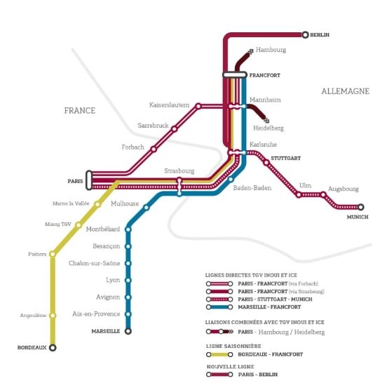 SNCF VOYAGEURS ET DEUTSCHE BAHN (DB) PRÉSENTENT UNE NOUVELLE LIAISON FERROVIAIRE DIRECTE À GRANDE VITESSE ENTRE PARIS ET BERLIN 